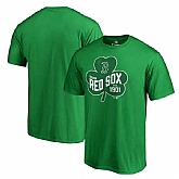 Men's Boston Red Sox Fanatics Branded Green Big & Tall St. Patrick's Day Paddy's Pride T-Shirt,baseball caps,new era cap wholesale,wholesale hats
